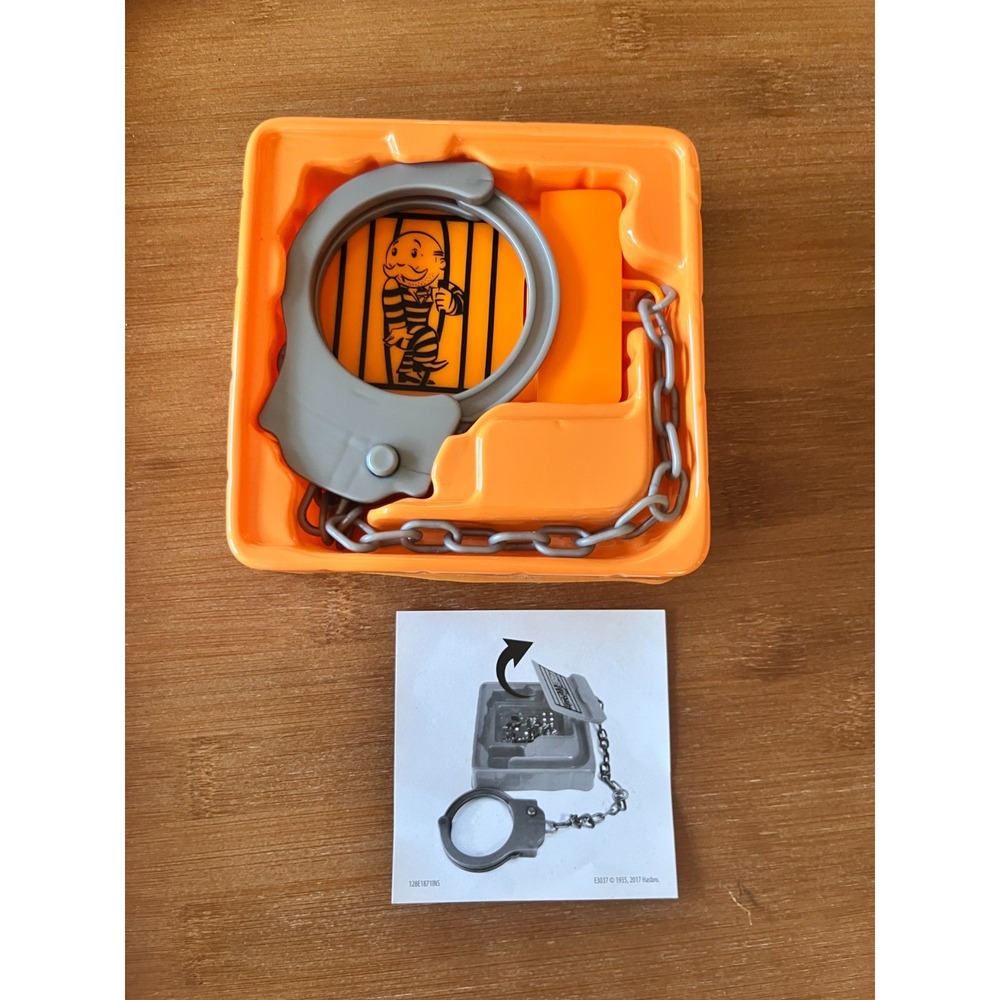 Monopoly Cheaters Edition Handcuff Replacement Part....New